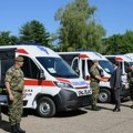 Vojska Srbije dobila deset novih sanitetskih vozila