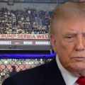 Tramp reagovao na transparent tokom UFC spektakla u Areni: Evo kako je lider SAD odgovorio srpskoj publici, oglasio se i…