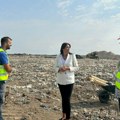 Ministarka Irena Vujović obišla radove na sanaciji nesanitarne deponije u Rumi