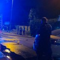 Tinja požar na ulazu u Kotež, vatrogasci i policija na licu mesta