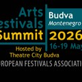 Европски културни догађај - Самит уметничких фестивала 2026. у Будви