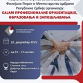 Sajam profesionalne orijentacije, obrazovanja i zapošljavanja 22. decembra u Pirotu
