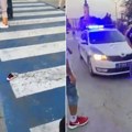 Uleteo u zatvorenu ulicu i udario dete (5)! Stravična nesreća u Gornjem Milanovcu, građani su uznemireni (video)