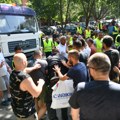 Tuča, vređanje i vrisci u Bloku 4: Sukob građana i privatnog obezbeđenja investitora koji hoće da ih zazida VIDEO