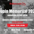 Čupin memorijal krajem juna u Banovini. I ove godine sa humanitarnim karakterom