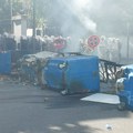 Sukobi u Tirani: Demonstranti upali u zgradu Vrhovnog suda, policija koristi suzavac, vodene topove i gumene metke