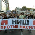 Protest u Nišu: Nasilje je što ljudi dva meseca šetaju, a vlast nema trunku želje da ih sasluša