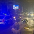 Sudar automobila i motora na uglu Makenzijeve i Kursuline: Lakše povređene dve osobe