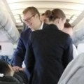 Vučić na prvom letu na liniji Beograd-Mostar: Ukrcao se u avion, prethodno objavio fotografiju sa aerodroma "Nikola Tesla"…