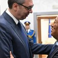 Vučić dočekao predsednika Evropskog saveta na aerodromu, za sutra zakazani razgovori u Palati Srbija