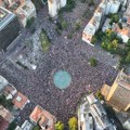 VIDEO: Snimak iz drona - protest u Beogradu