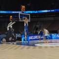 Jović "vežbao" sa logoa i zakucavanje - prvi trening "orlova" u Rigi VIDEO