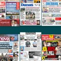 Naslovne strane sutrašnjih novina: Prelistavanje štampe za nedelju, 28. septembar 2025. godine