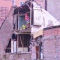 Incident na Vračaru: Srušio se zid kuće uz gradilište, nema povređenih
