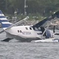Avion sa deset osoba se srušio u reku: Dramatične scene u Njujorku, isplivali jezivi snimci (video)
