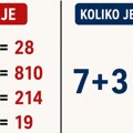 Ova mozgalica testira logiku, a ne matematiku: Pokušajte da rešite koliko je 7 + 3 pre nego što pogledate odgovor
