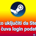 Kako uključiti da Steam ne čuva login podatke