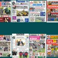Naslovne strane današnjih novina: Prelistavanje štampe za četvrtak, 18. septembar 2025. godine