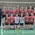 Kadetkinje Odbojkaškog kluba Proleter vicešampionke Vojvodine