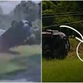 Policija juri auto, beba ispada kroz prozor: Jeziv snimak potere, patrolu u vozilu sačekao šok-prizor (video)