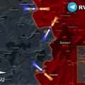 Mapa sukoba Kod artjemovska: Žestoke borbe ceo dan (mapa)