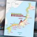 Mapa upozorenja na cunami! Prvi talas udario Japan, 30 zgrada urušeno, spasioci se probijaju kroz ruševine (foto, video)