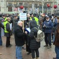 Protest penzionera u Beogradu u znak podrške studentskom zahtevu za izbore