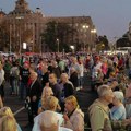 Održan 24. protest "Srbija protiv nasilja" u Beogradu: Protestna šetnja završena ispred zgrade Republičkog javnog…
