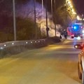 Zapalio se automobil na Pančevačkom putu, formirana duga kolona vozila