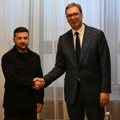 Zelenski i Vučić u četiri oka: Zahvalnost jer Srbija učestvuje u obnovi nekoliko ukrajinskih naselja
