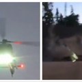 Uznemirujuće Snimljen trenutak pada helikoptera u Americi nasred auto-puta (video)