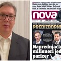 Predsednik čita „Novu“ i pre štampanja: Zaboleo ga naslov o parizeru i naprednjačkim milionerima koji raskrinkava njegov…