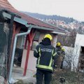 Gorelo u Sremskoj Kamenici Intervenisala dva vozila vatrogasaca (video)