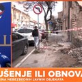 Urušeni zid ubrzao reakciju gradske vlasti