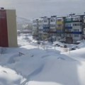 Snežna apokalipsa na Kamčatki (video)