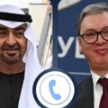 Vučić sa šeikom Bin Zajedom o situaciji na Bliskom istoku i unapređenju bilateralnih odnosa