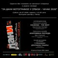 Dani fotografije u Srbiji – Čačak 2026: Dve samostalne i jedna izložba po konkursu