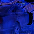 Prve fotografije sa mesta nesreće u Novom Pazaru: Audi potpuno smrskan, šteta je ogromna