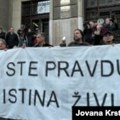 Протест у Београду због ослобађајуће пресуде за убиство Ћурувије