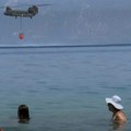 Opet gori na Peloponezu Avioni se bore sa vatrenom stihijom, na licu mesta 40 vatrogasaca s dve grupe planinara
