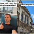 "Čemu London, Barselona i Milano kad postoji Beograd?" Holanđanin u tri stavke opisao srpsku prestonicu, a onda pomenuo…