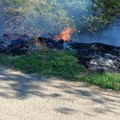 Požar na otvorenom u atarima Turekovca u blizini groblja
