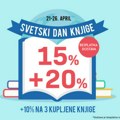 Povodom Svetskog dana knjige: Najveći popust u godini uz besplatnu dostavu širom Srbije