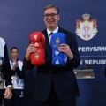 Vučić primio srpske boksere, osvajače medalja na Evropskom prvenstvu u Sofiji