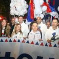 Miting Srpske napredne stranke održan u Šapcu uz Sinišu Malog i Milicu Đurđević Stamenkovski