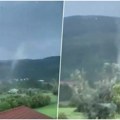 U Sloveniji snimljen udar tornada: Nevreme stiglo i u Hrvatsku, „potop“ u Bjelovaru VIDEO