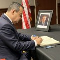 Dačić se upisao u Knjigu žalosti povodom smrti Kisindžera: Ostavio je neizbrisiv trag u diplomatiji i spoljnoj politici