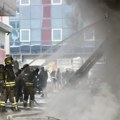 (VIDEO) Požar na pijaci Heco u Sarajevu, velika količina dima nad gradom