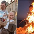 Srbija uputila protestnu notu Ambasadi Hrvatske Dačić: Spaljivanje lutke sa likom Vučića je apsolutno neprihvatljiv čin