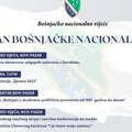 BNV nastavlja obeležavanje Dana bošnjačke zastave